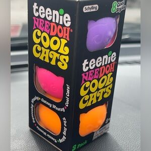 NeeDoh Teenie cool cats 3 pack!